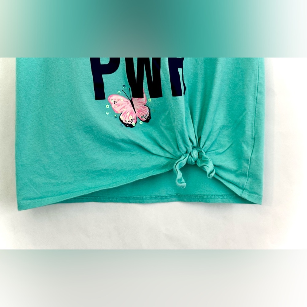 “Girl PWR” Butterfly Tee Shirt By Carters - Picture 13 of 13